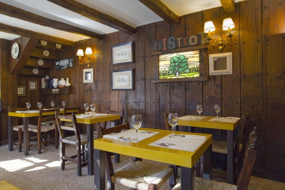 Restaurante donde poder disfrutar auténtica comida tradicional vasca rodeado de naturaleza.
